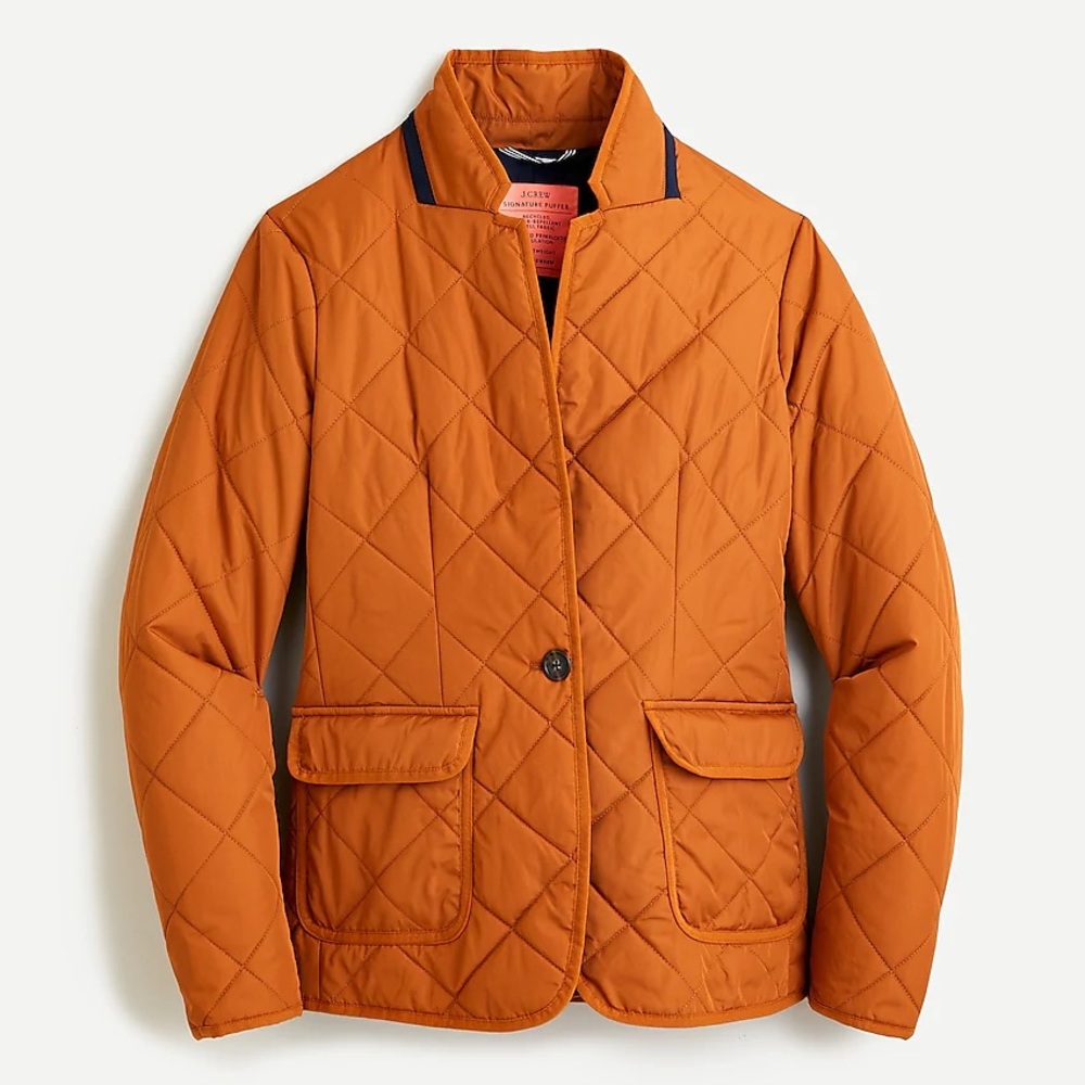 J.Crew Quilted Regent Blazer Jacket